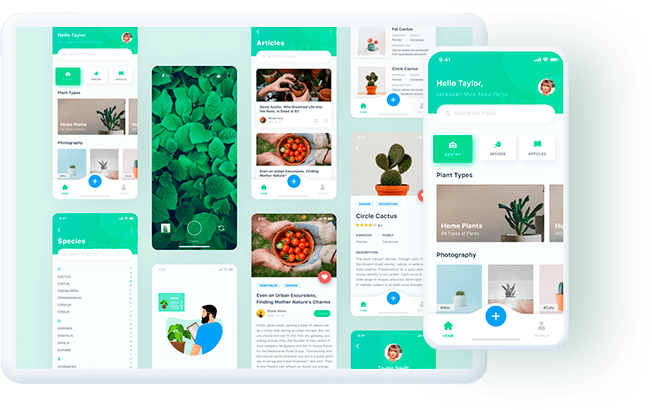 plant app showcase